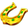 cowboy showdown horseshoe symbol icon