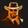 cowboy slot cowboy symbol icon