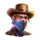 cowboys gold bandit2 symbol icon
