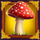 crazy clover cash mushroom symbol icon