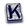crazy ex girlfriend k symbol icon