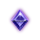 crazy gems christmas purple gem symbol icon