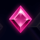 crazy gems spin2win pink symbol icon