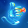 crazy genie thumbs up symbol icon