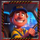 crazy taxi driver symbol icon
