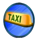 crazy taxi taxi symbol icon