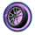 crazy taxi wheel symbol icon