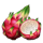 crazy tiki hold and win dragon fruits symbol icon