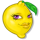 crazy tomato 60 lemon symbol icon