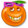 crazy tomato 60 orange symbol icon