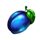 crazy wild fruits plum symbol icon