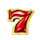 crazy wild fruits seven symbol icon