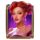 crime town redhead portrait symbol icon