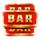 crown triumph 7s hold and win red bar symbol icon