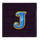 crowned corners j symbol icon