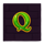 crowned corners q symbol icon