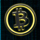 crypto matrix bitcoin symbol icon