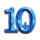 crystal ball 10 symbol icon
