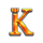crystal ball flaming link k symbol icon