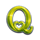 crystal ball q symbol icon