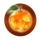 crystal fruits orange symbol icon