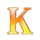 crystal hall k symbol icon