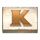 crystal queen k symbol icon