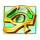 crystal scarabs eye symbol icon