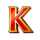 crystal scarabs k symbol icon