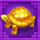 cyber dragon gold turtle symbol icon