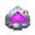 cyber vault spade symbol icon