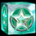 cyber wolf dice star symbol icon
