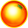 cycle of luck orange symbol icon