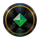 cygnus 2 green jewelry symbol icon