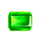 da vinci creations green gem symbol icon