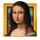 da vinci pop and win monalisa symbol icon