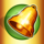 dancing bananas bell symbol icon