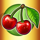 dancing bananas cherry symbol icon