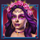 dancing dead lady symbol icon