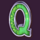 dancing dead q symbol icon