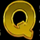 dancing drums q symbol icon