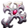 dark hearts cross symbol icon