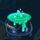 dark spells green symbol icon