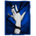 dark spiral hand symbol icon