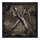 dark summoning scissor symbol icon