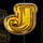 dazzling box j symbol icon