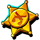 dead gun badge symbol icon