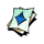 dead gun diamond symbol icon