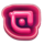 deadcode red icon symbol icon