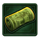 deadly gangster style money roll symbol icon